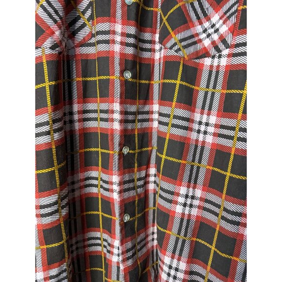 Autumn Attitudes XL Men’s Flannel Shirt Cotton Long Sleeve Fall Casual Preppy - Picture 6 of 7